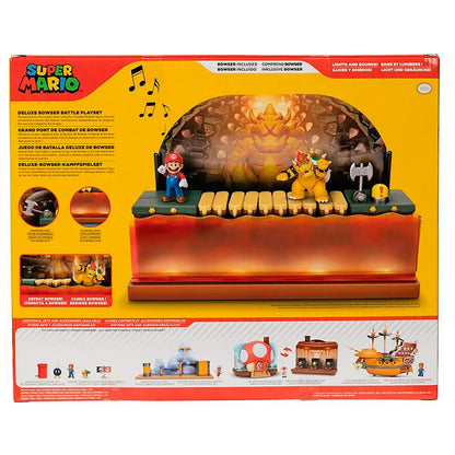 Super Mario Bros. Deluxe Bowser Battle Playset