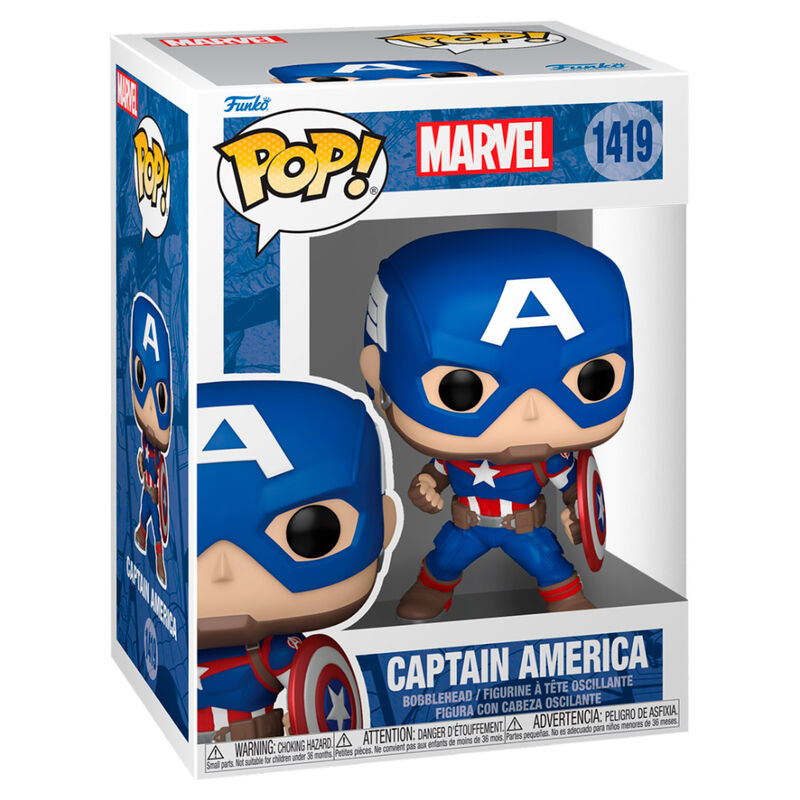 pop figure marvel captain america classics