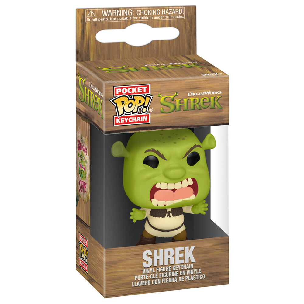 pocket pop shrek keychain  shrek