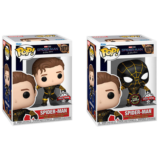 pop figure marvel spiderman no way home spider man exclusive 5  1 chase