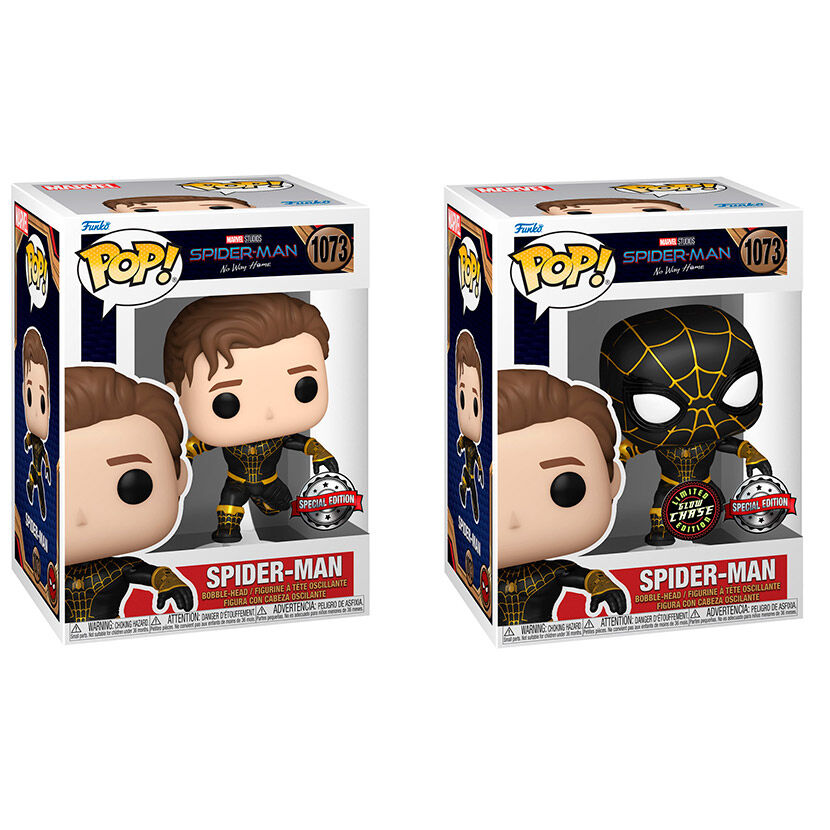 POP Figure Marvel Spiderman No Way Home Spider-Man Exclusive 51 Chase