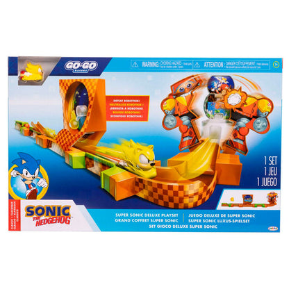 super sonic deluxe go go racers sonic playset