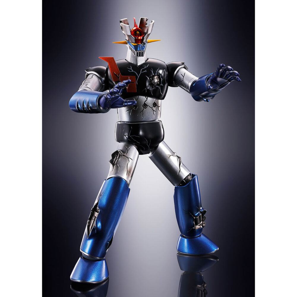 Action figure GX 105D Mazinger Z Kakumei Shinka Mazinger Z danneggiato 16 5 cm
