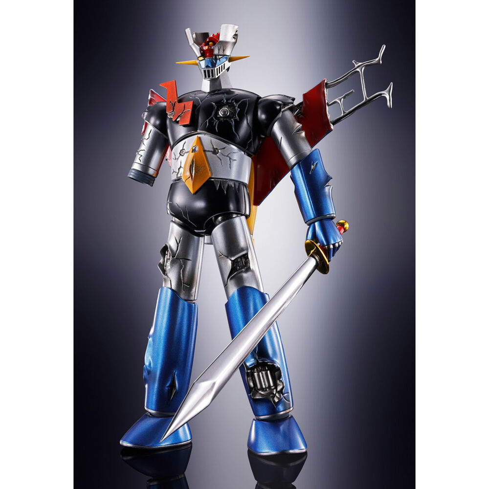 Action figure GX 105D Mazinger Z Kakumei Shinka Mazinger Z danneggiato 16 5 cm