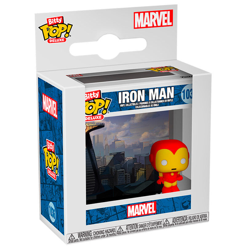bitty pop deluxe marvel iron man figure