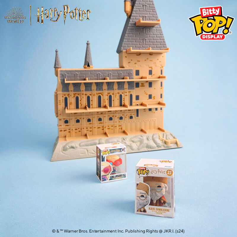 bitty pop display harry potter hogwarts castle