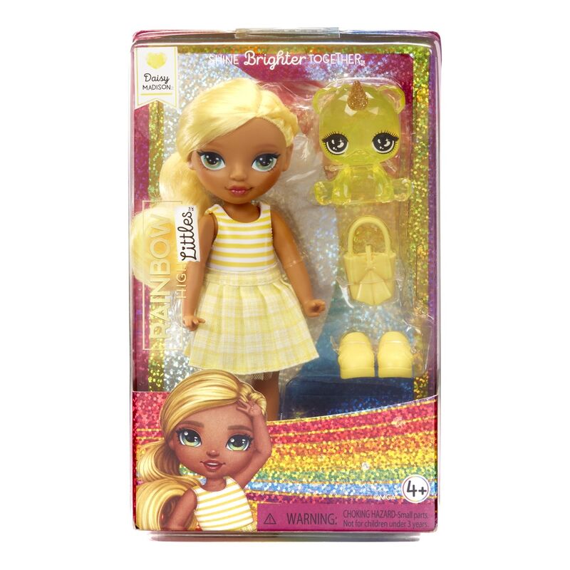 little fashion doll daisy yellow rainbow high