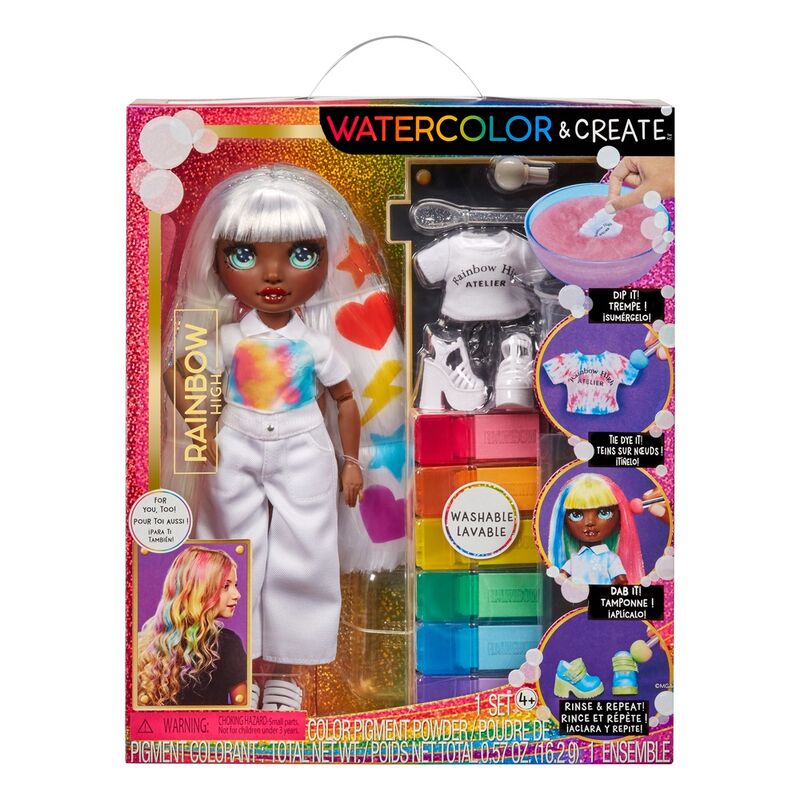 green eyes rainbow high doll 26cm