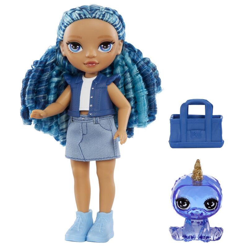 Boneca Rainbow High azul fashionzinha