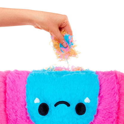 Cuscino di peluche Fluffie Stuffiez con aspirapolvere (colori assortiti)