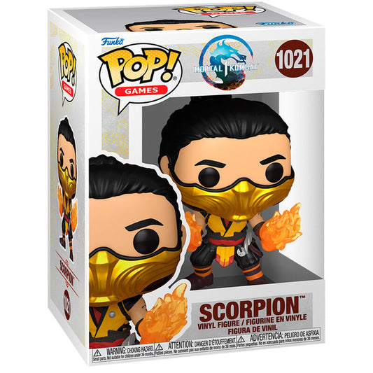 mortal kombat scorpion pop figure