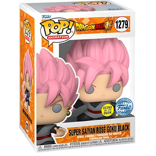 dragon ball super pop figure  super saiyan rose goku black exclusive