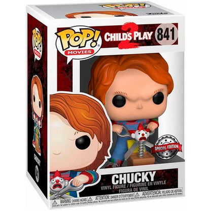 Figura POP exclusiva do Chucky de Brinquedo Assassino 2