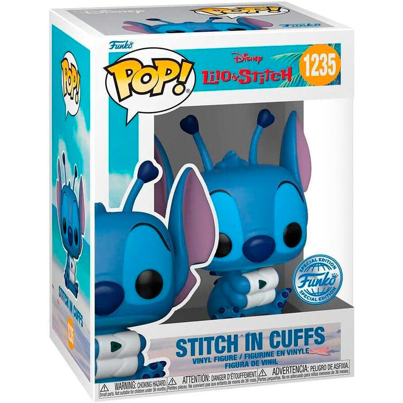 Disney Lilo & Stitch POP Figure Stitch in Cuffs Exclusive
