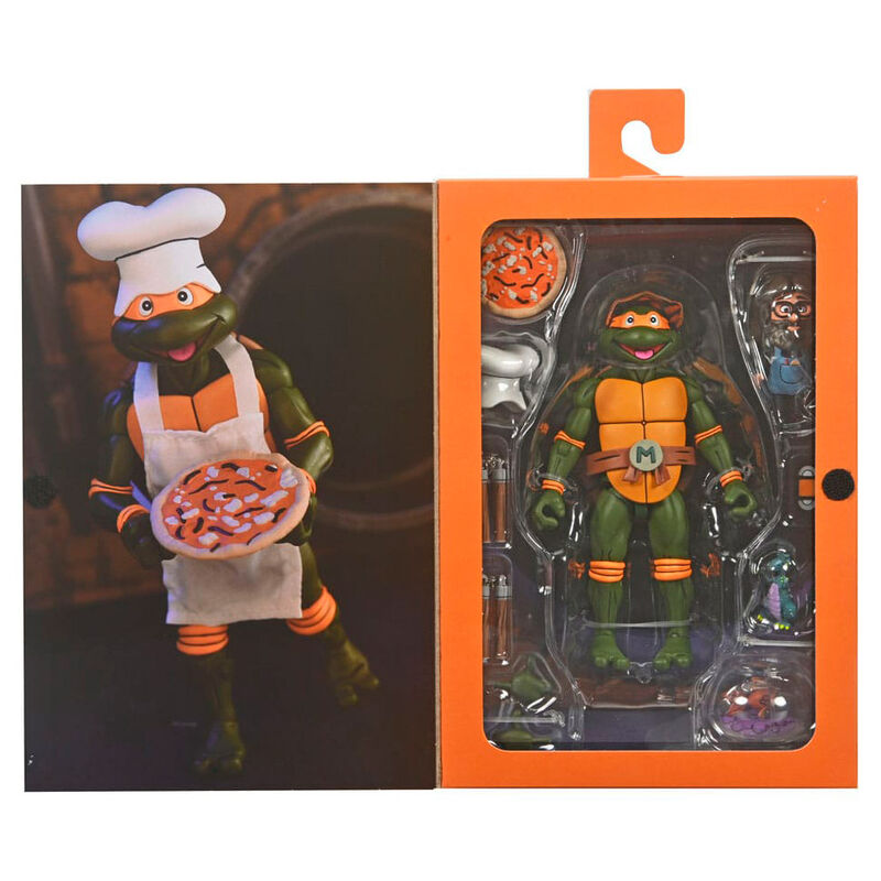 Ultimative Michelangelo Figur (VHS Zeichentrickserie „Teenage Mutant Ninja Turtles“  18 cm)