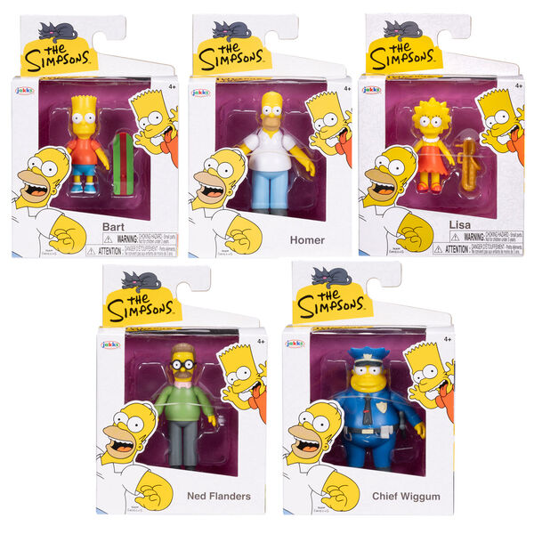 the simpsons wave 1 figure 6cm assorted