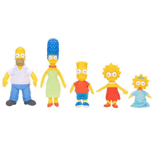 Verschiedene Simpsons Plüschtiere