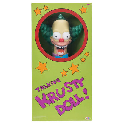 Poupée parlante Krusty le Clown des Simpson (anglais) 44 cm