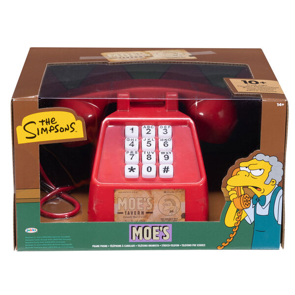 moe's phone pranks the simpsons english