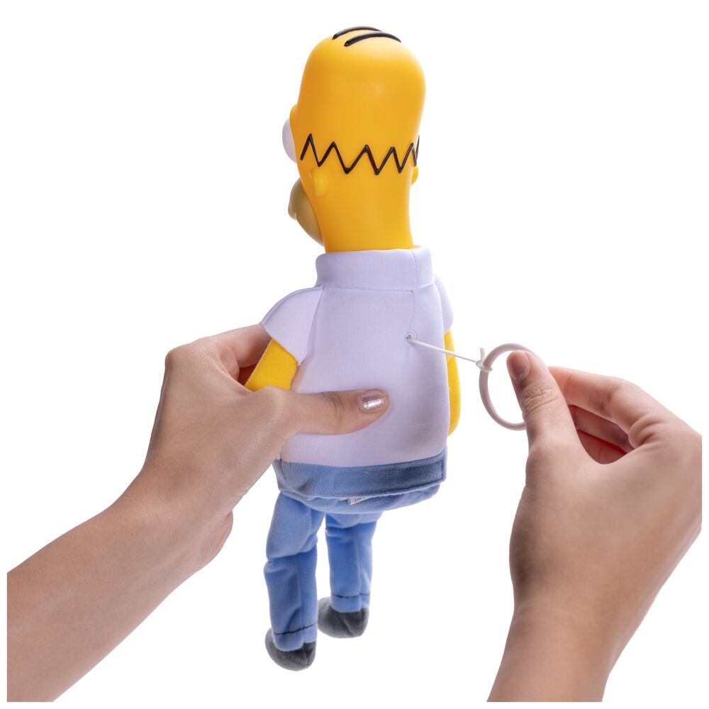 Sprechendes Homer Simpson Plüschtier (Englisch) 33 cm