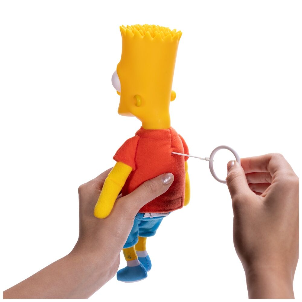 Pelúcia falante do Bart Simpson (em inglês) 33cm