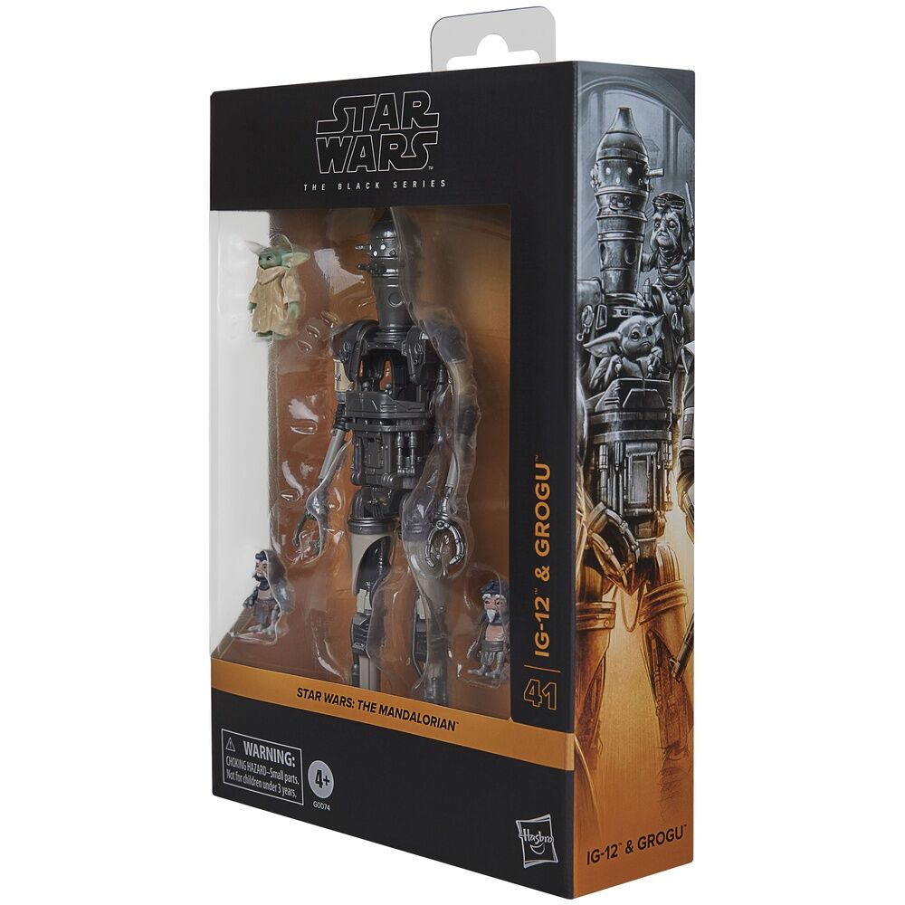 IG 12 & Grogu The Mandalorian Star Wars Figurenset 15cm