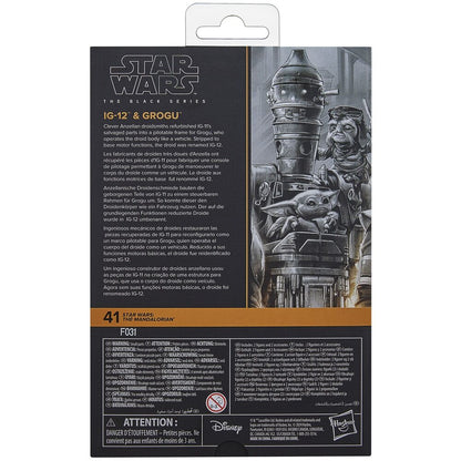IG 12 & Grogu The Mandalorian Star Wars Figurenset 15cm