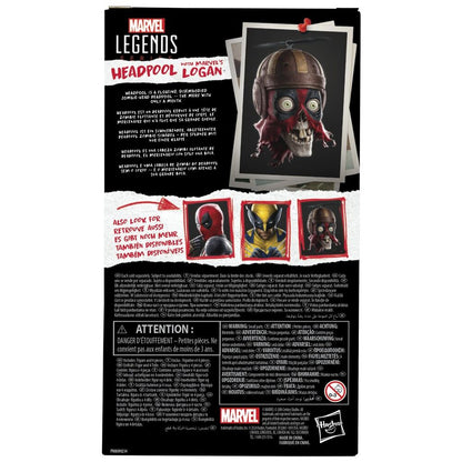 Headpool con la figura di Logan della Marvel Deadpool e Wolverine della serie Marvel Legends 15 cm