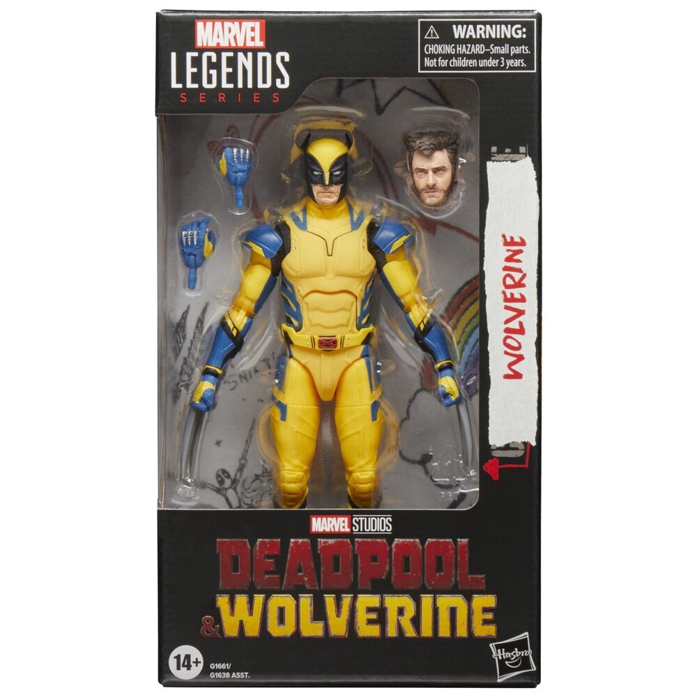 Wolverine Figur Deadpool & Wolverine Marvel Legends Serie 15 cm
