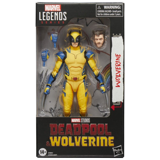 Action figure di Wolverine della serie Marvel Legends di Deadpool e Wolverine 15 cm