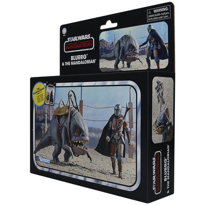 Zestaw 2 figurek Blurrg i Mandalorian The Mandalorian Star Wars 9 5 cm