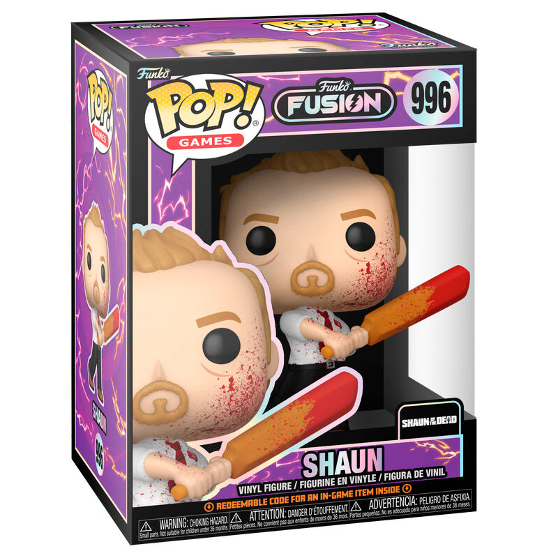 funko fusion shaun bloody pop figure