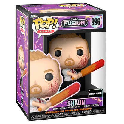 funko fusion shaun bloody pop figure
