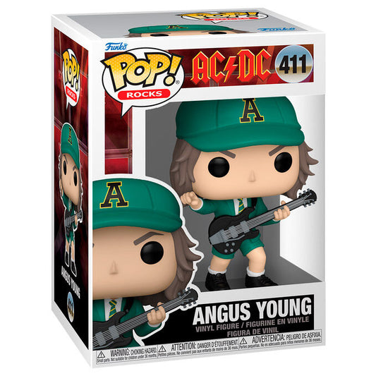 pop figure ac dc angus young green