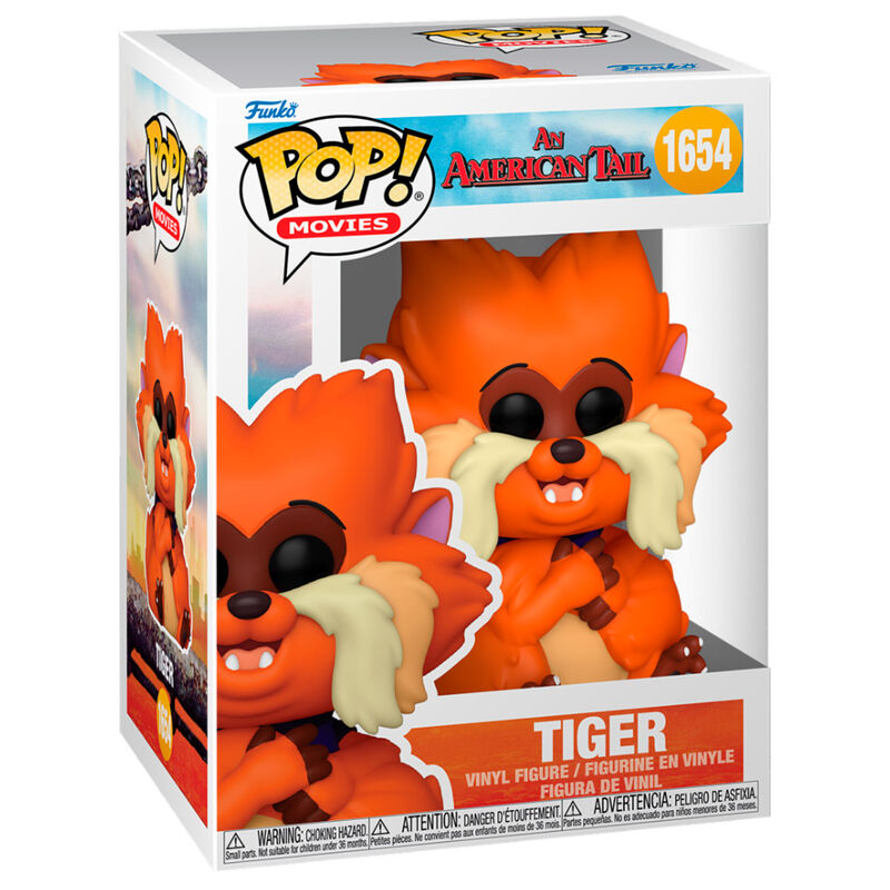 american tail tiger pop figure