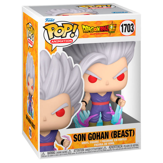 pop figure dragon ball super super hero gohan beast