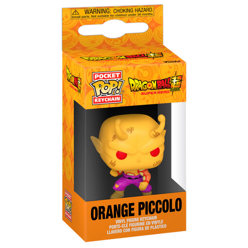 pocket pop keychain dragon ball super super hero orange piccolo