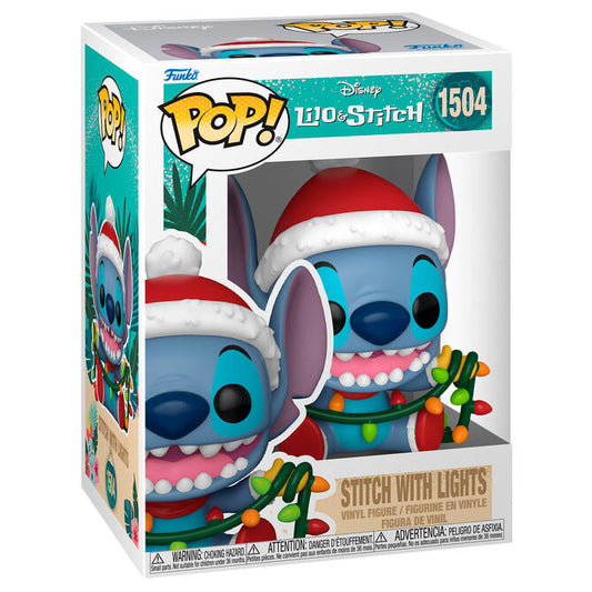 Figura POP de Stitch con luces de Disney