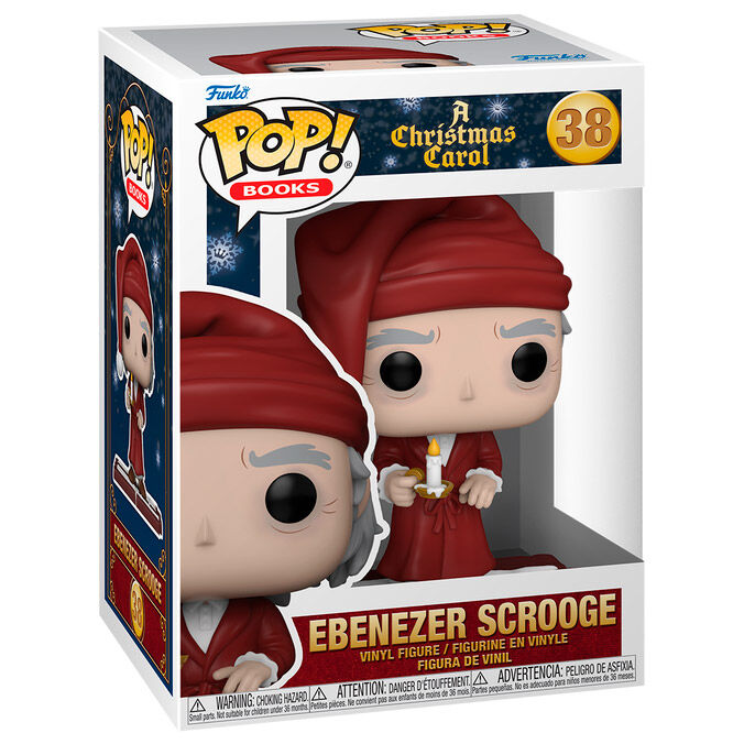 pop figure christmas carol ebenezer scrooge