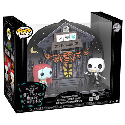 disney pop  nightmare before christmas dual sided countdown calendar