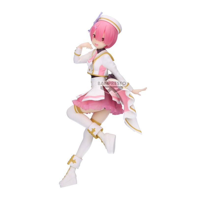 figure ram stage costume re:zero starting life in another world 22cm