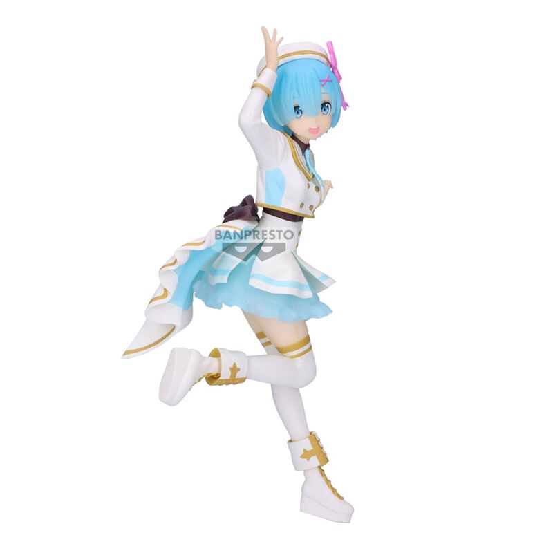 figure rem stage costume re:zero starting life in another world 22cm