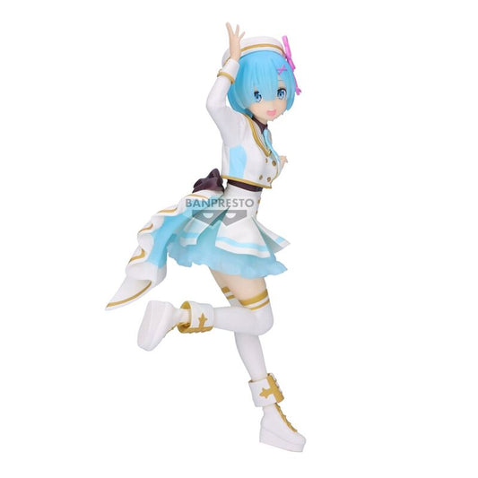 figure rem stage costume re:zero starting life in another world 22cm