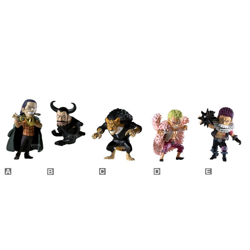 world collectable rival one piece figure 7cm assorted