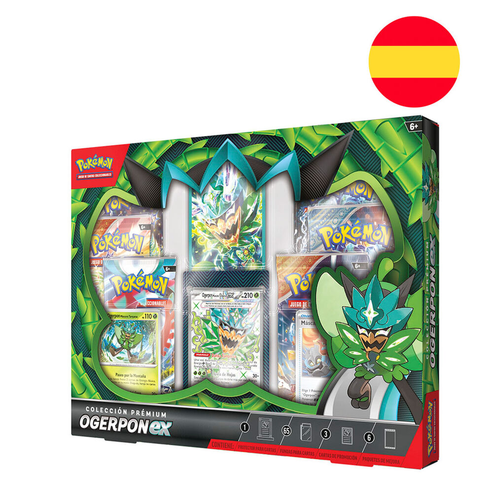 Ogerpon EX Pokemon Card Case (Spanish)
