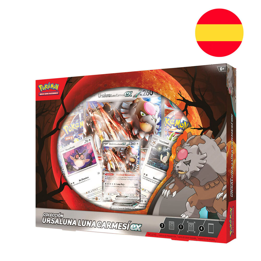 blister cards ursaluna luna crimesi pokemon spanish