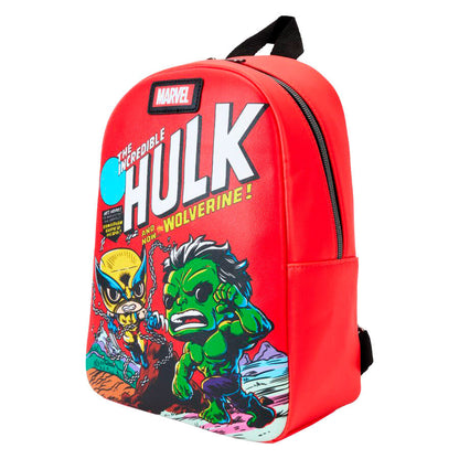 wolverine 50th anniversary comic action marvel loungefly backpack 27cm