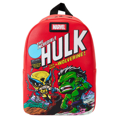 Wolverine 50th Anniversary Comic Action Marvel Loungefly Backpack 27cm
