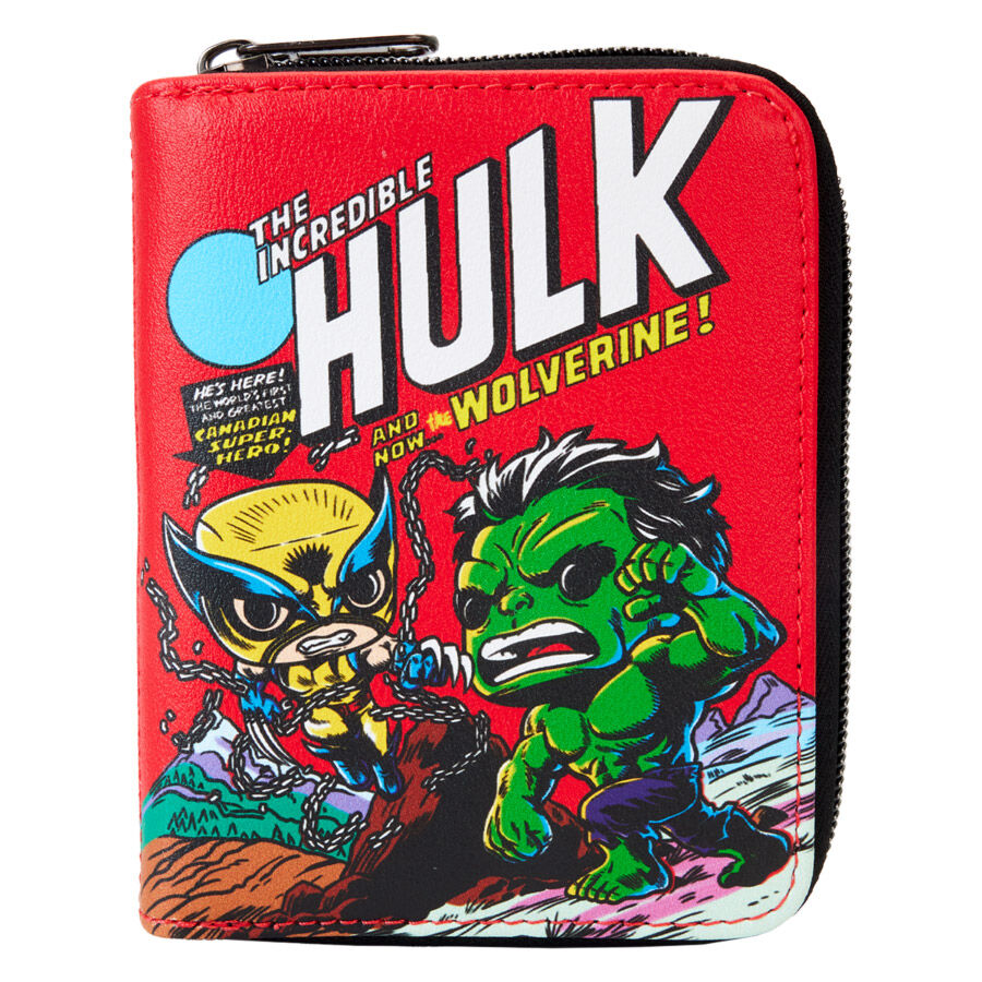 wolverine 50th anniversary comic action marvel loungefly wallet