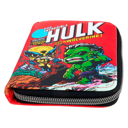 Wolverine 50th Anniversary Comic Action Marvel Loungefly Wallet